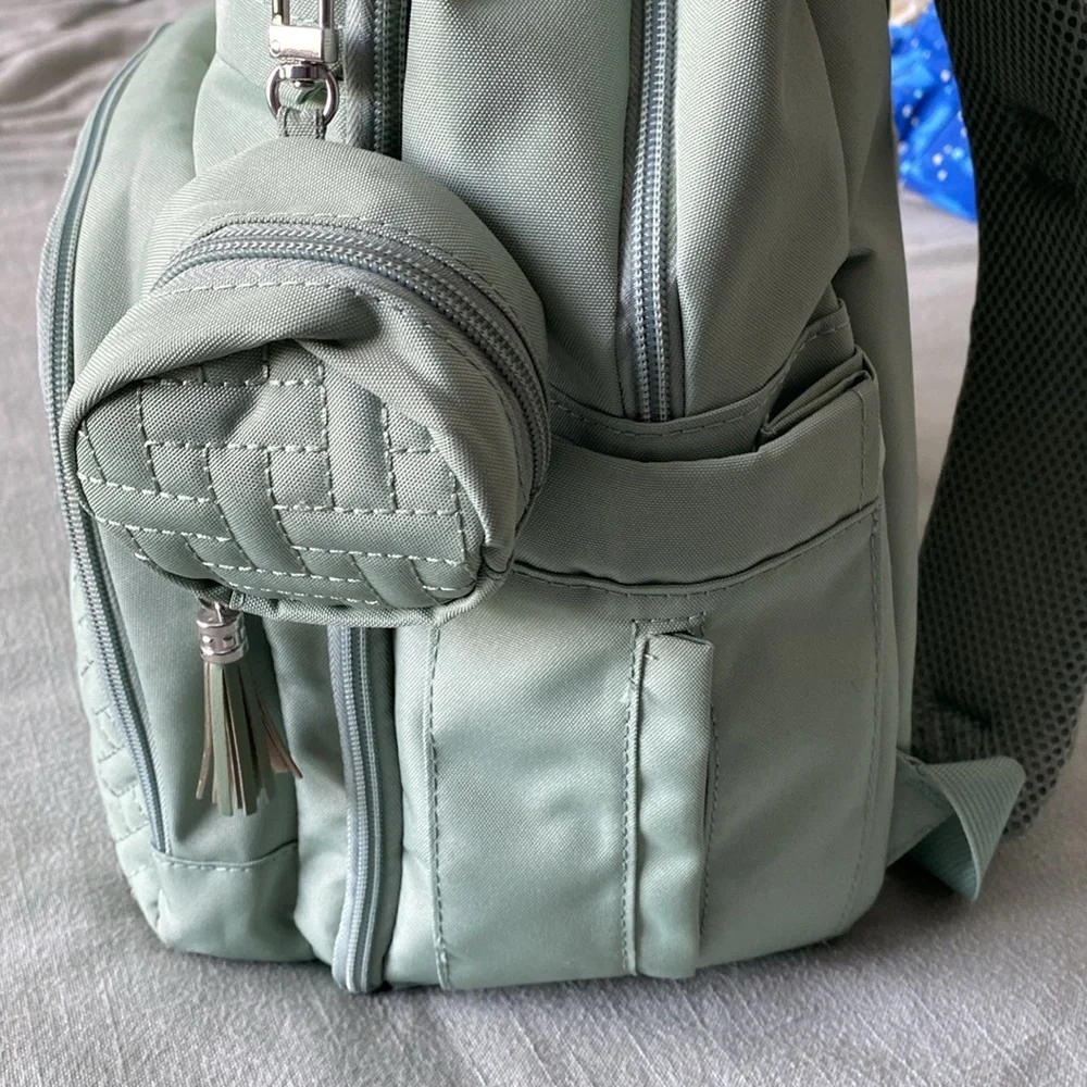 Mint Green Baby Organizer Backpack